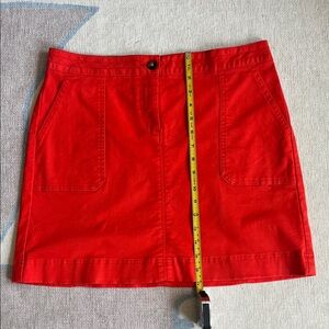 Red Women's miniskirt